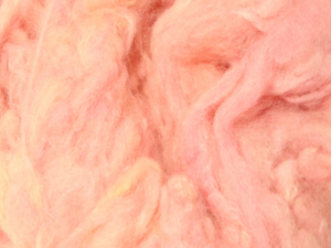 Organic Spinning and Felting Wool Pink