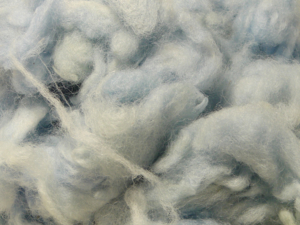 Organic Spinning and Felting Wool  Sky